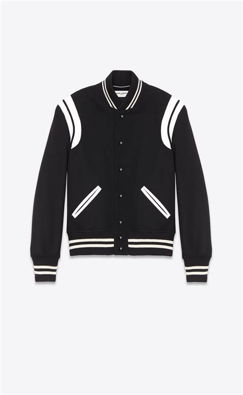 ysl teddy jacket used|farfetch ysl teddy jacket.